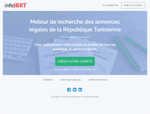 Tablet Screenshot of infojort.com